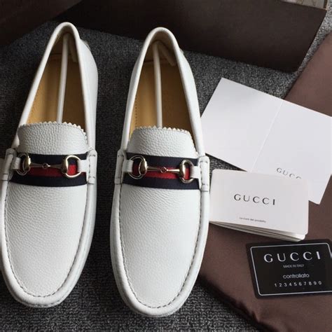 gucci white loafers outfit|white gucci loafers sale.